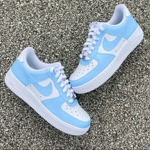 Nike Air Force 1 blue Custom